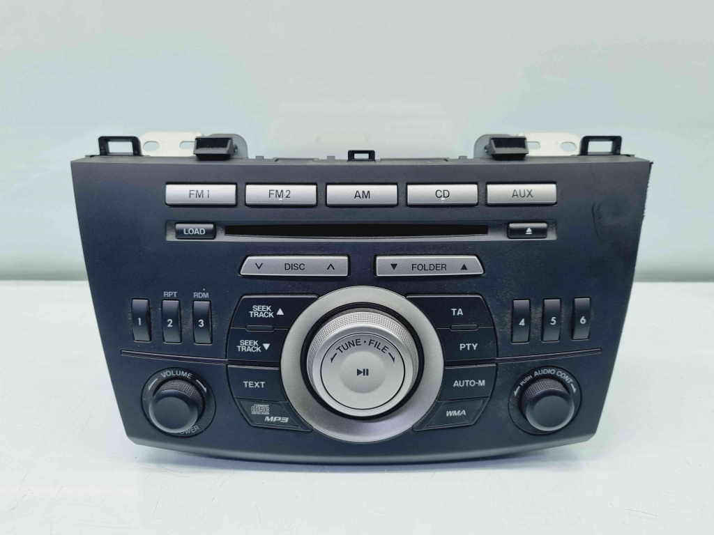 Radio CD MAZDA 3 Sedan (BL) [Fabr 2008-2013] BDA4-66AR0B