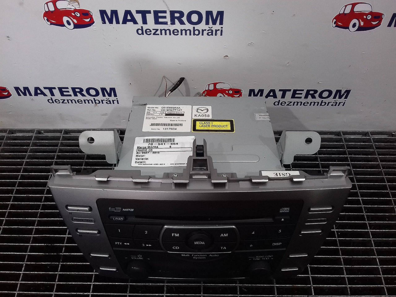 RADIO CD MAZDA 6 6 - - (2007 2012)