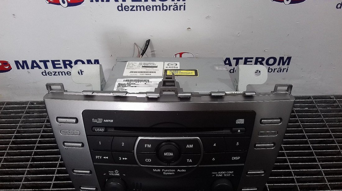 RADIO CD MAZDA 6 6 - (2007 2012)