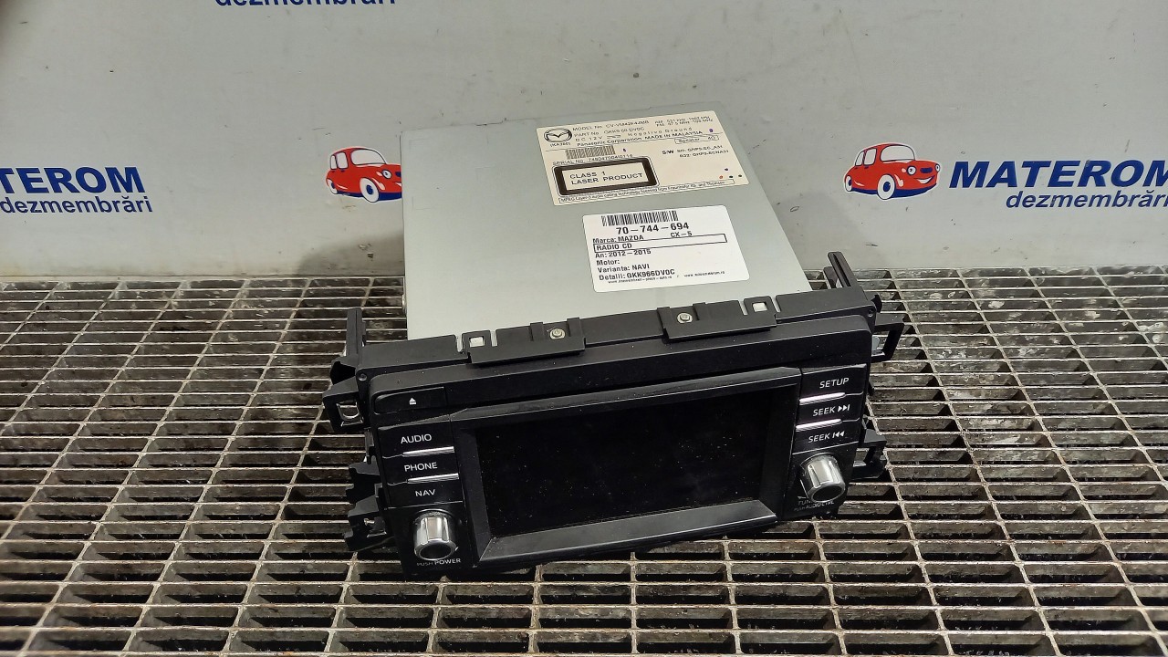 RADIO CD MAZDA CX-5 - - (2012 2015)