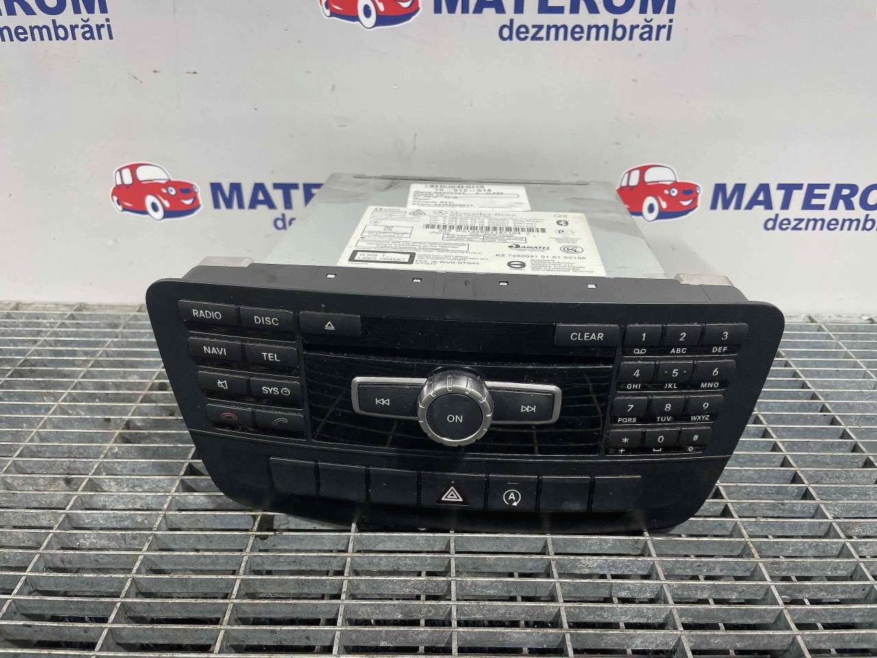 RADIO CD MERCEDES A-CLASS - - (2012 2018)