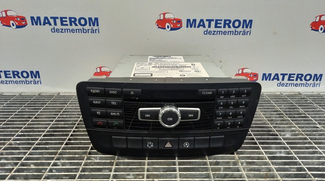 RADIO CD MERCEDES A-CLASS A-CLASS - (2012 2018)