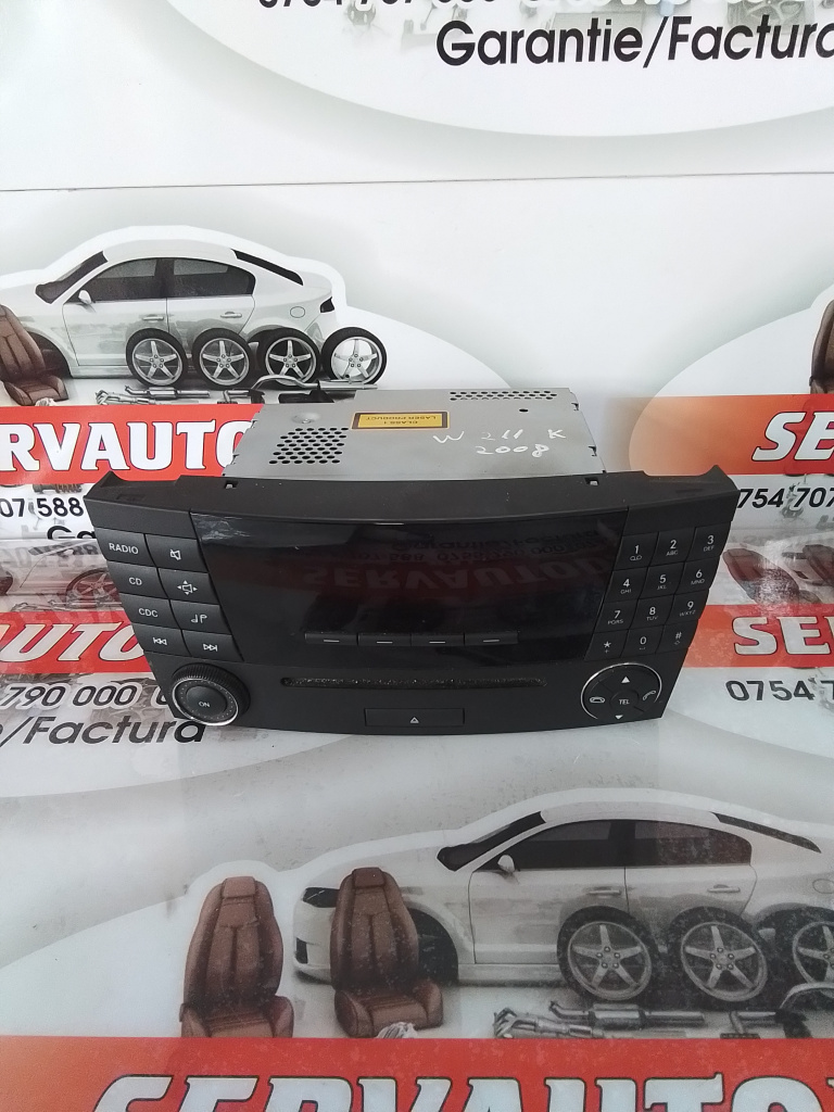 Radio CD Mercedes-Benz E-Class (2002-2008) [W211] 2.2 Motorina 2008, A2118702889