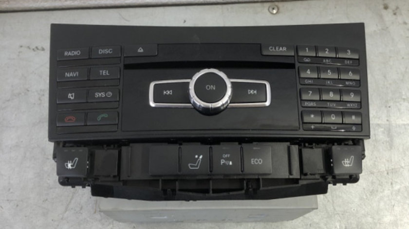 Radio CD Mercedes-Benz E220 W212 CDI 7G-Tronic Plus, 170cp sedan 2012 (A229006417)