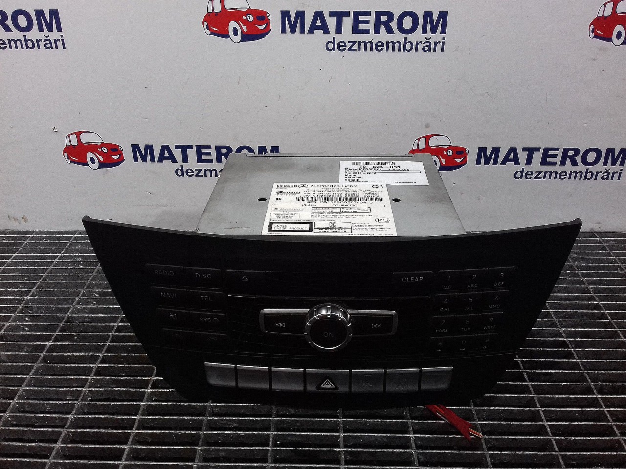 RADIO CD MERCEDES C-CLASS C-CLASS - - (2011 2014)