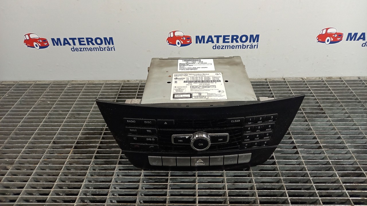 RADIO CD MERCEDES C-CLASS C-CLASS - - (2011 2014)