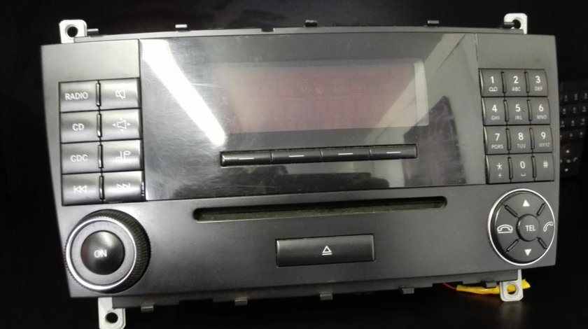 Radio cd Mercedes C-class w203 2000-2007 A2038273842