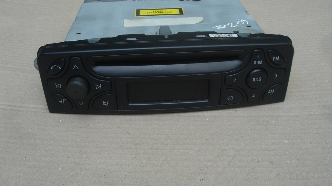 radio cd mercedes c class w203 an 2001-2006