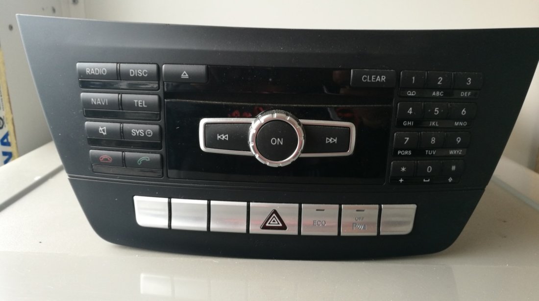 Radio CD Mercedes C220 CDI w204 facelift a2049003509