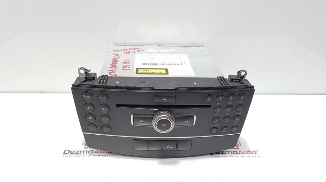 Radio cd, Mercedes Clasa C (W204) cod A2049060202 (id:369634)