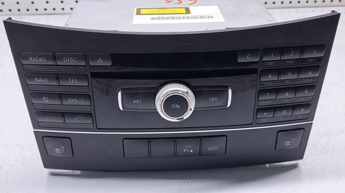 Radio CD Mercedes Clasa E (W207) Coupe [Fabr 2009-2012] A2129005212