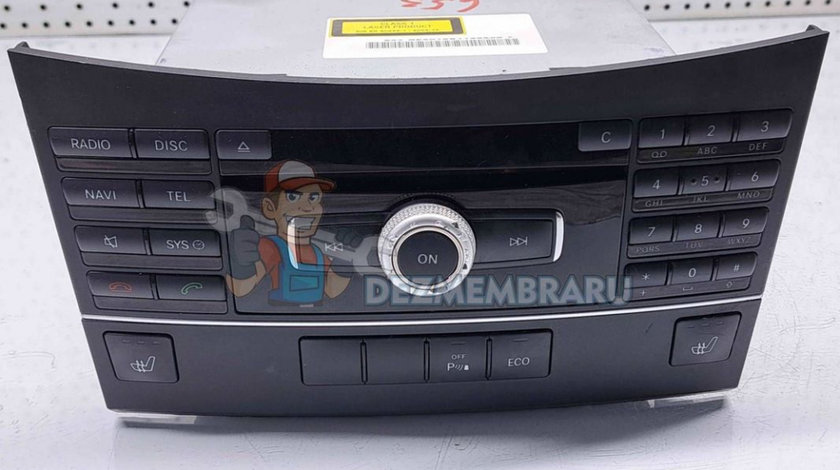 Radio CD Mercedes Clasa E (W207) Coupe [Fabr 2009-2012] A2129005212