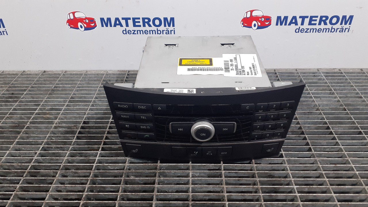 RADIO CD MERCEDES E-CLASS - - (2009 2013)