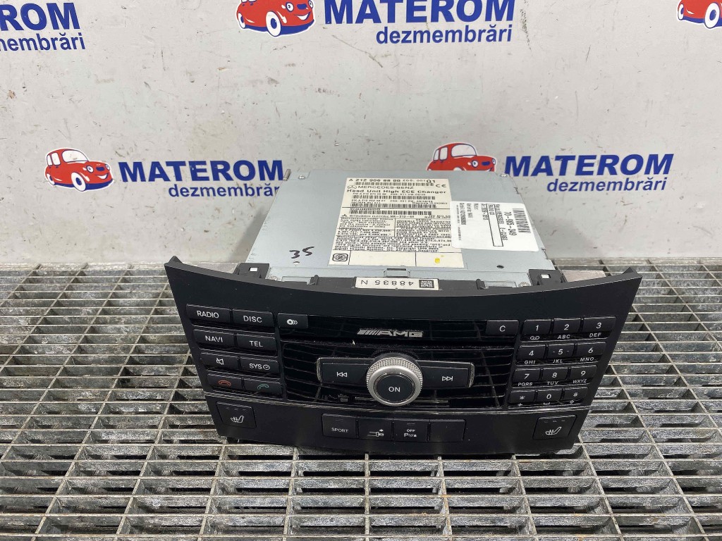 RADIO CD MERCEDES E-CLASS - - (2009 2013)