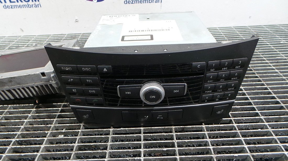 RADIO CD MERCEDES E-CLASS E-CLASS 2.2 CDI - (2009 2013)