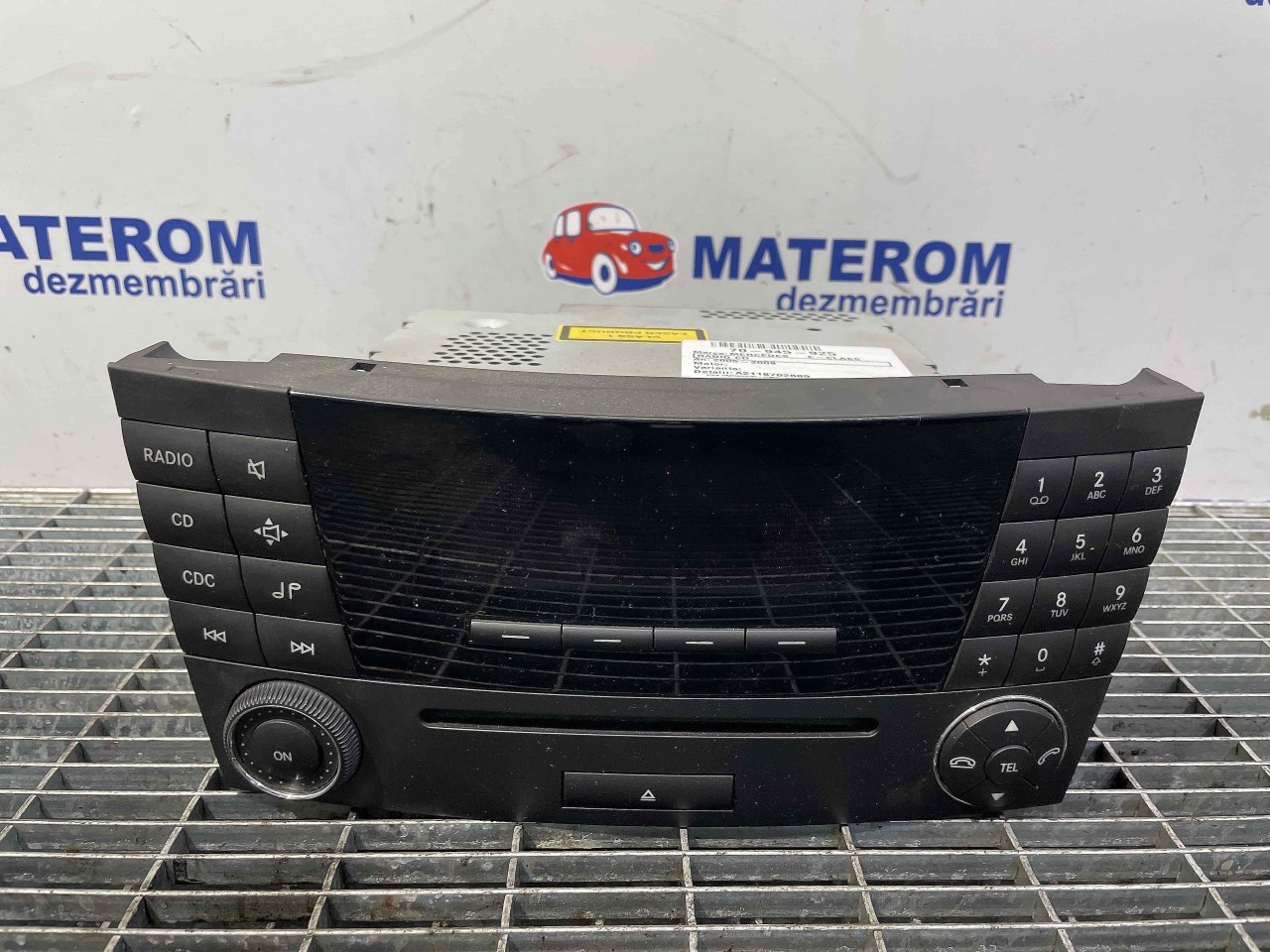 RADIO CD MERCEDES E-CLASS E-CLASS - - (2005 2009)