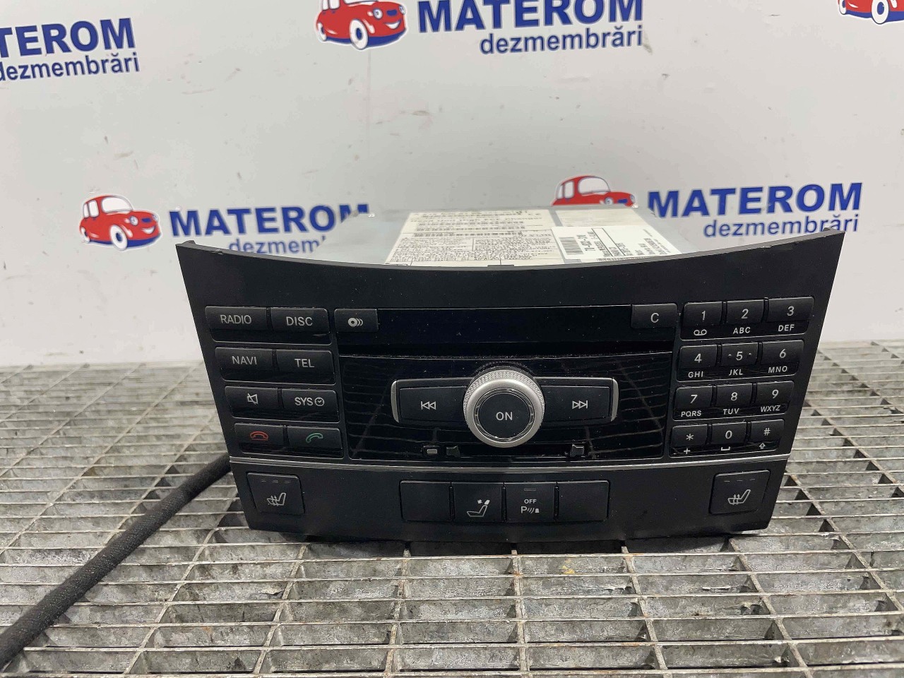 RADIO CD MERCEDES E-CLASS E-CLASS - - (2009 2013)