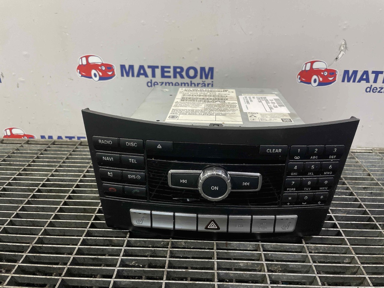 RADIO CD MERCEDES E-CLASS E-CLASS - - (2013 2016)