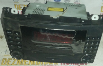Radio cd mp 3 player a b class a200 w169 136cp motor 2.0cdi cod 640