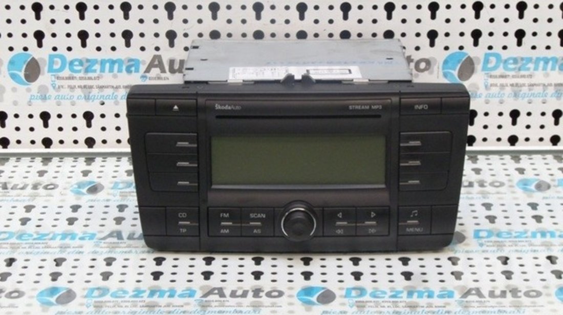 Radio CD MP3 1Z0035161C, Skoda Octavia 2 (1Z3) 2004-2013