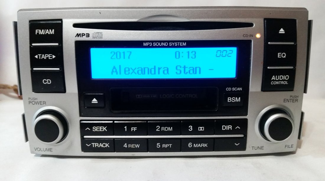 Radio cd mp3 OEM hyundai santa fe 2din 2006-2012