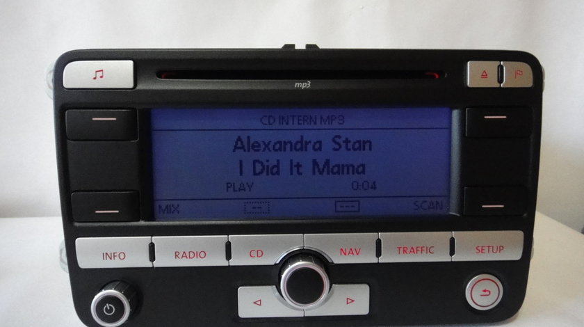 Radio Cd Mp3 OEM Volkswagen Cu Navigatie Rns300