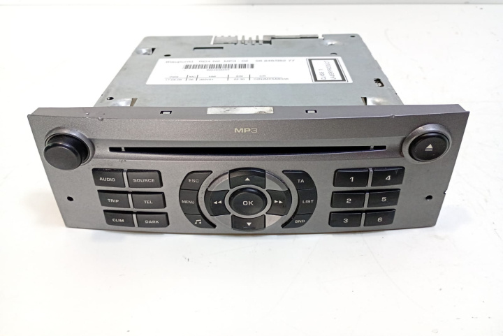 Radio Cd Mp3 Player 7646113393 Peugeot 407