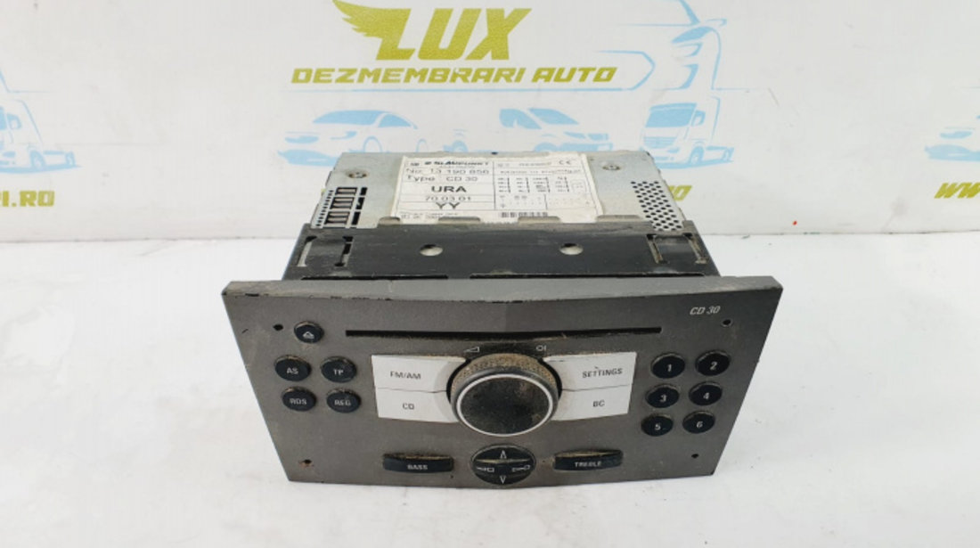Radio cd mp3 player casetofon 13190856 Opel Astra H [2004 - 2007]
