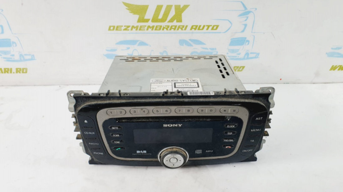 Radio cd mp3 player casetofon bs7t-18c939-fb bs7t18c939fb Ford Mondeo 4 [2007 - 2010]