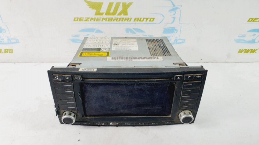 Radio cd mp3 player cu navigatie 7l6035191c Volkswagen VW Touareg generatia 1 7L [2002 - 2007]