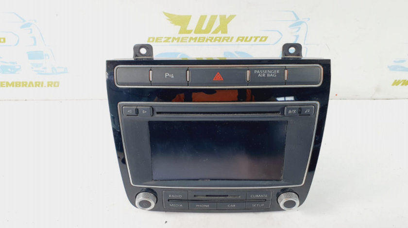 Radio cd mp3 player navigatie 7p6035195d Volkswagen VW Touareg generatia 2 7P [2010 - 2014]