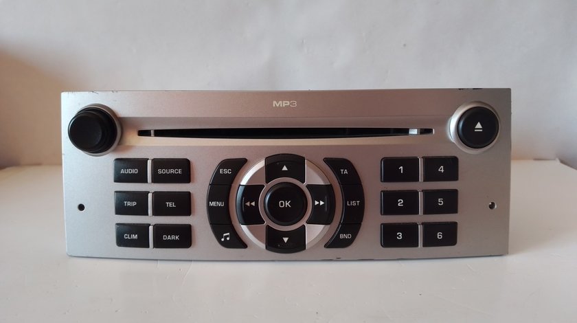 RADIO CD Mp3 PLAYER PEUGEOT 407 CITROEN C5