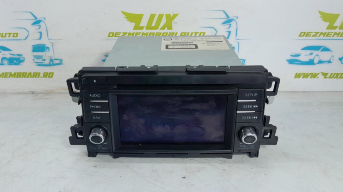 Radio CD navigatie 2.2 diesel ghr966dv0a Mazda 6 GJ [2012 - 2015]