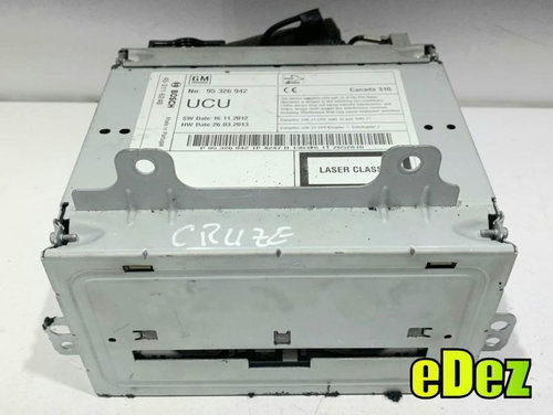 Radio cd navigatie Chevrolet Cruze (2012->) [J308] 95326942