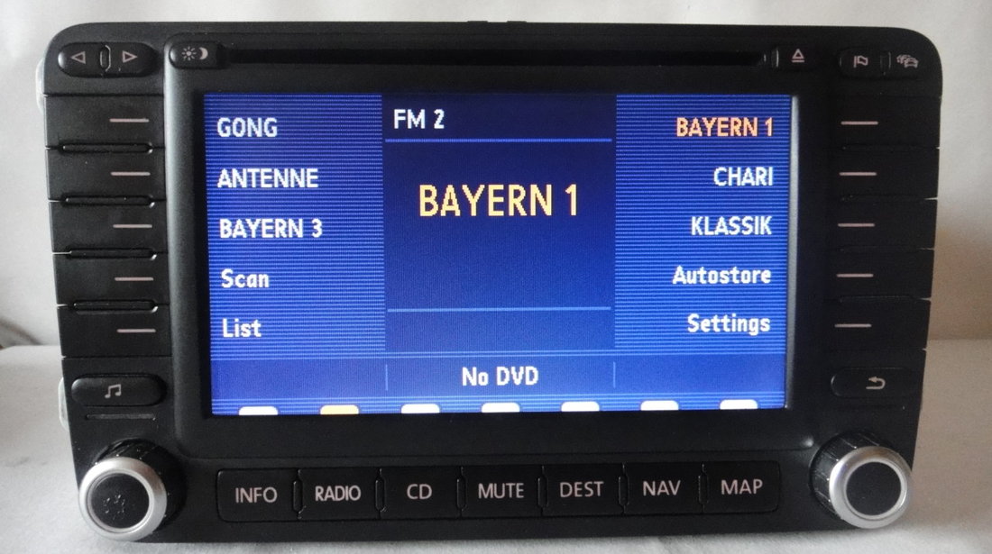 Radio Cd Navigatie OEM Mfd2 DvD Volkswagen Skoda Seat AUX