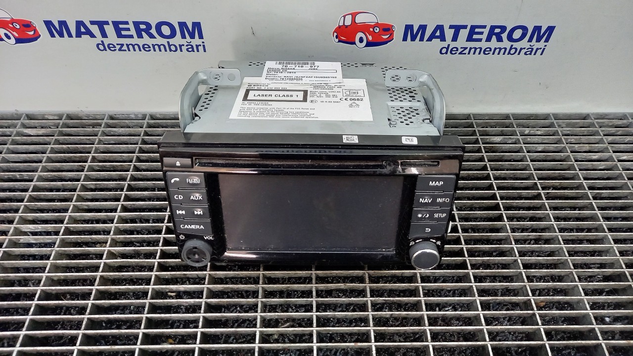 RADIO CD NISSAN JUKE - - (2010 2014)