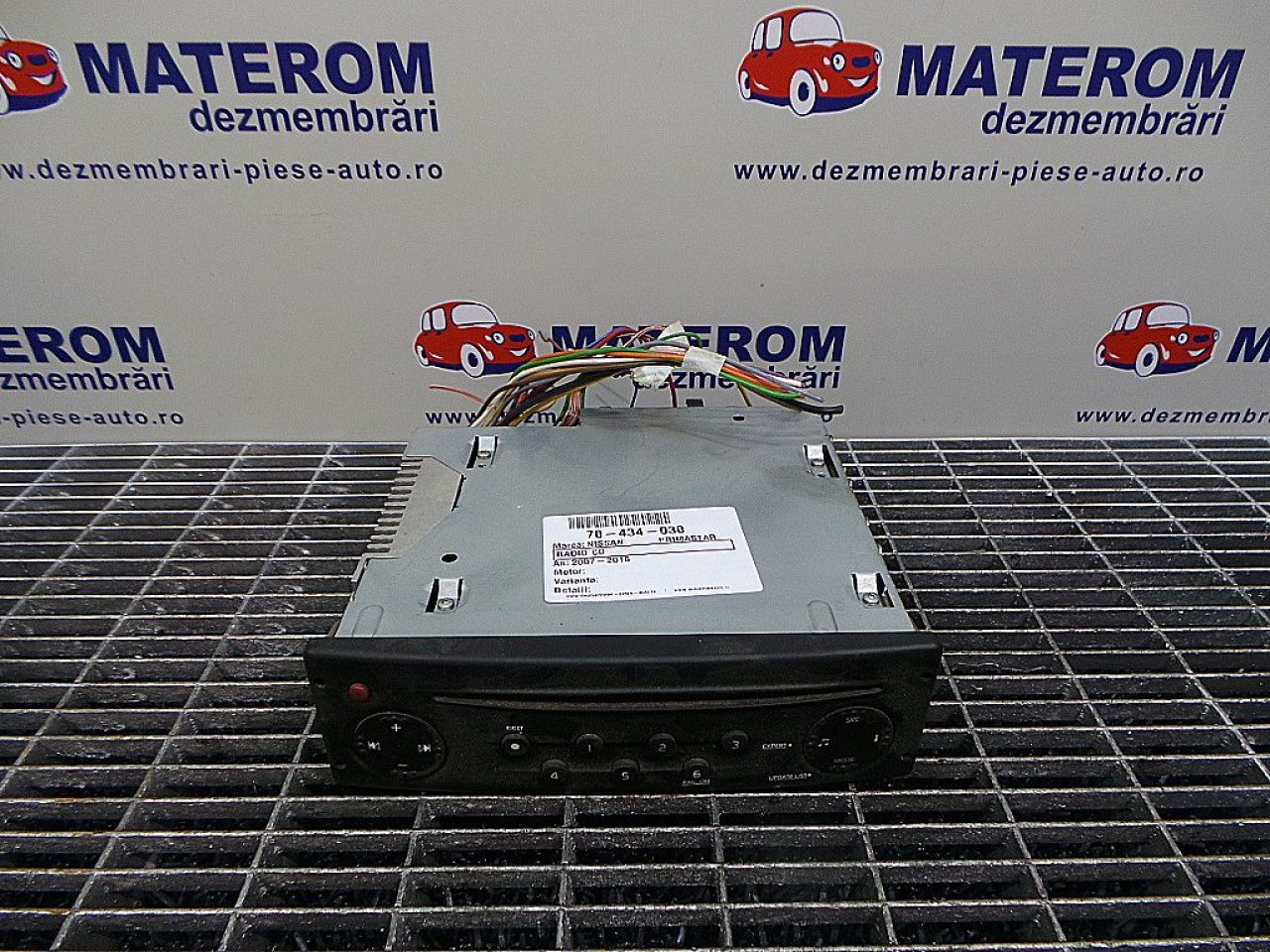 RADIO CD NISSAN PRIMASTAR PRIMASTAR - - (2007 2016)
