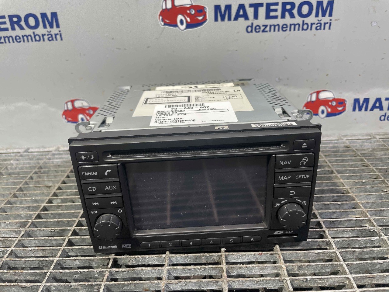 RADIO CD NISSAN QASHQAI - - (2010 2014)