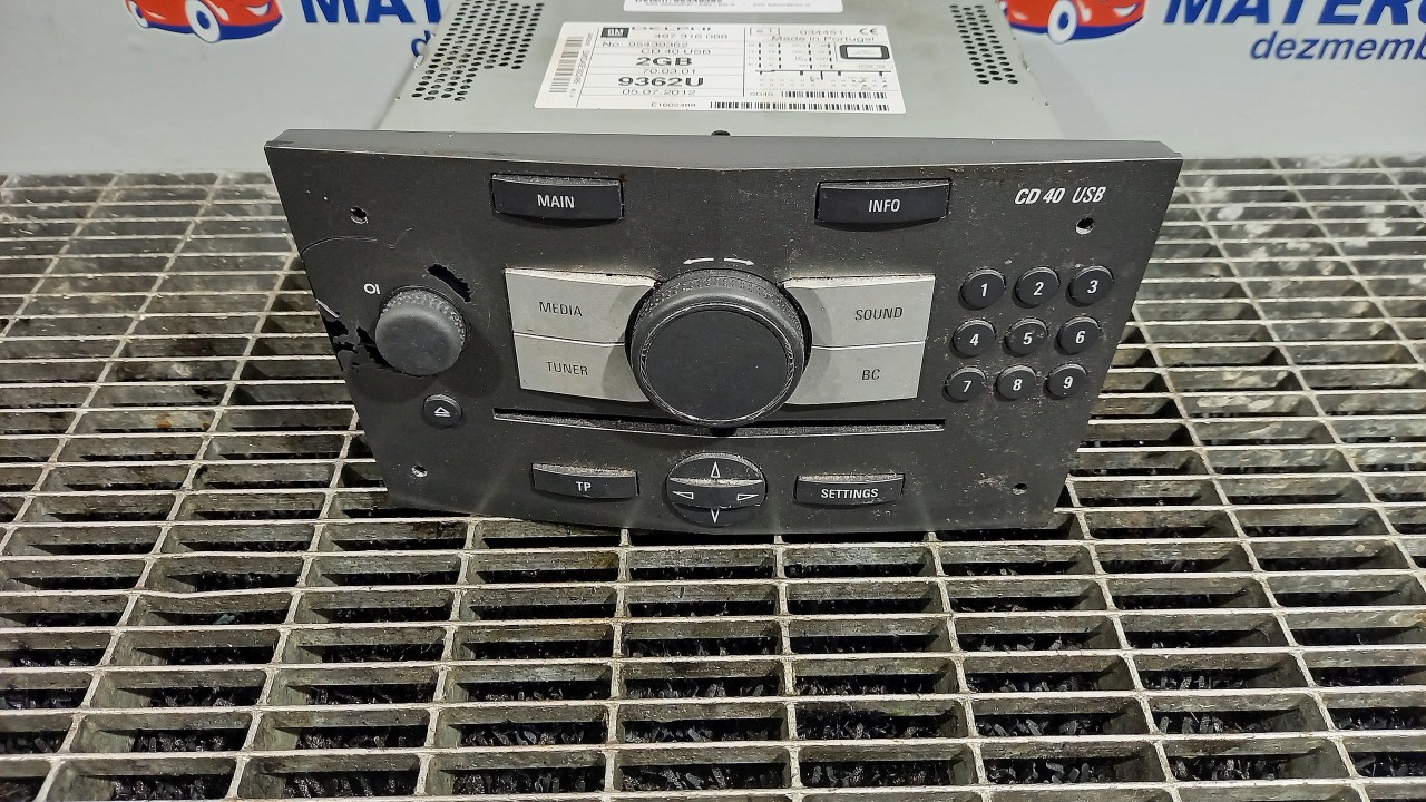 RADIO CD OPEL ANTARA - - (2010 2015)