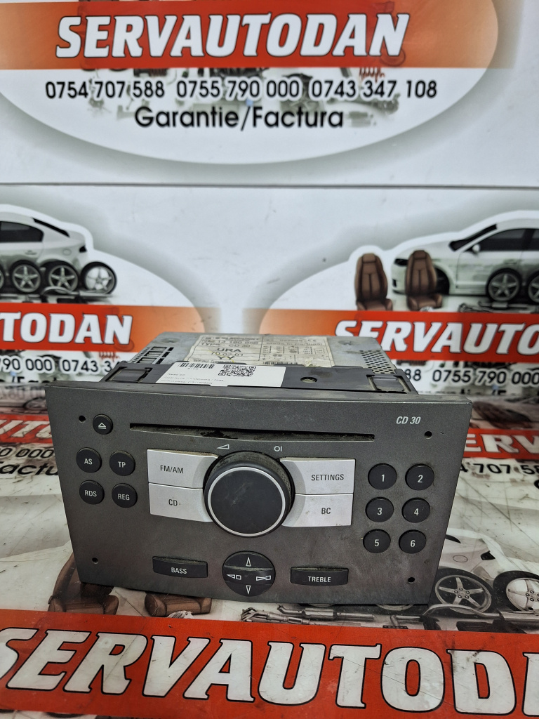 Radio CD Opel Astra H (2004-2007) 1.7 Motorina 2006, 13190856
