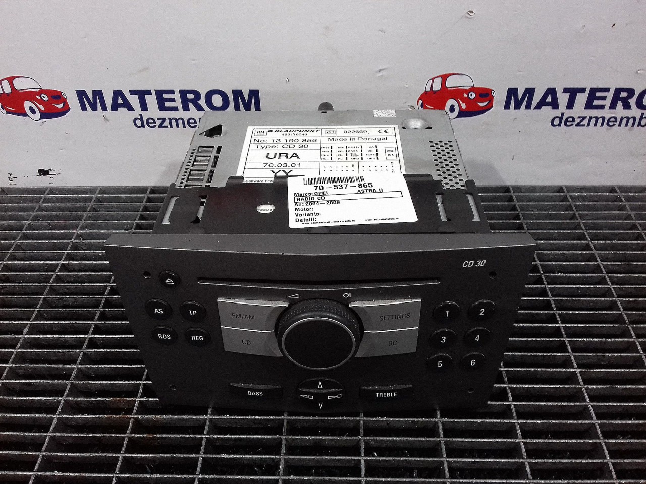 RADIO CD OPEL ASTRA H ASTRA H - - (2004 2010)