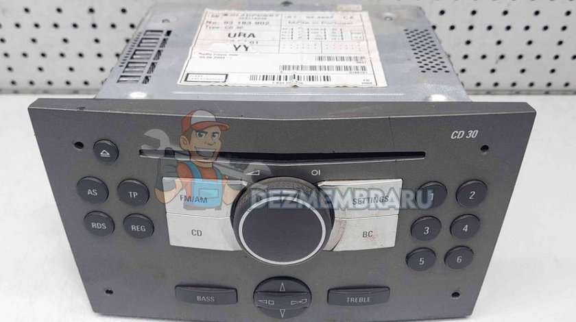Radio CD Opel Astra H Combi [Fabr 2004-2009] 93183902