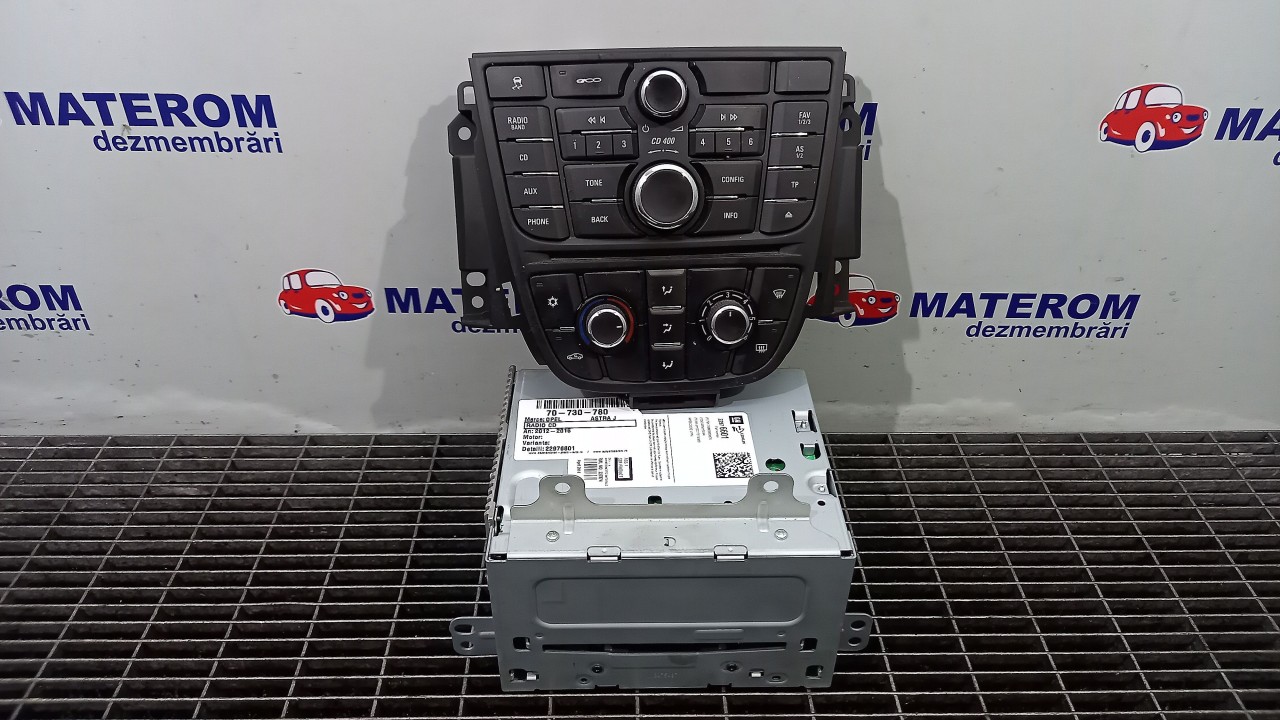 RADIO CD OPEL ASTRA J ASTRA J - - (2012 2015)