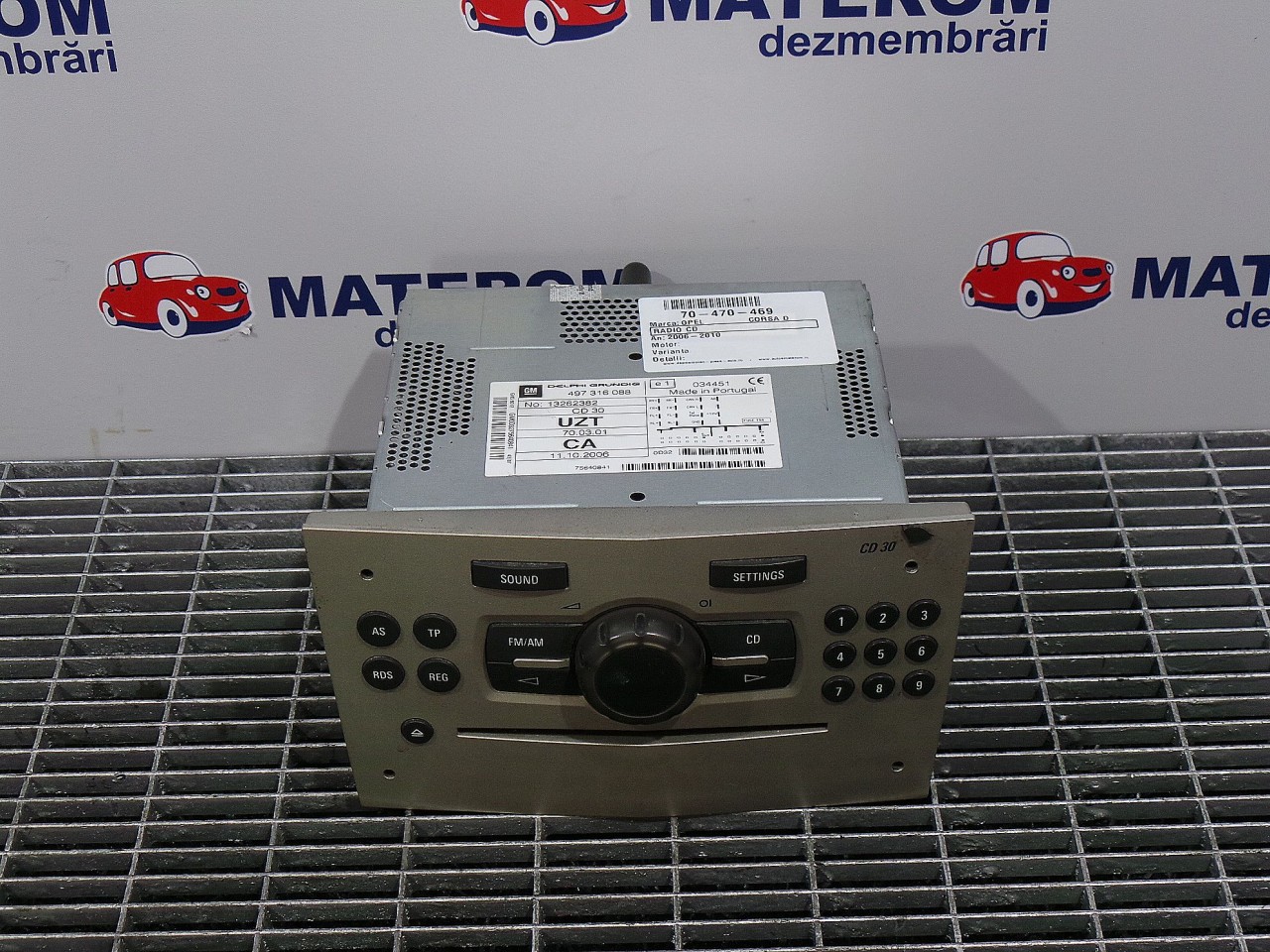 RADIO CD OPEL CORSA D - - (2006 2011)