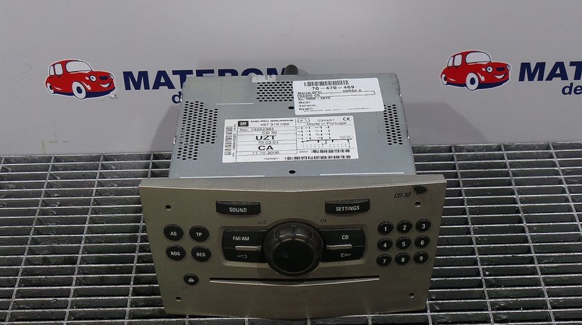RADIO CD OPEL CORSA D CORSA D - (2006 2010)