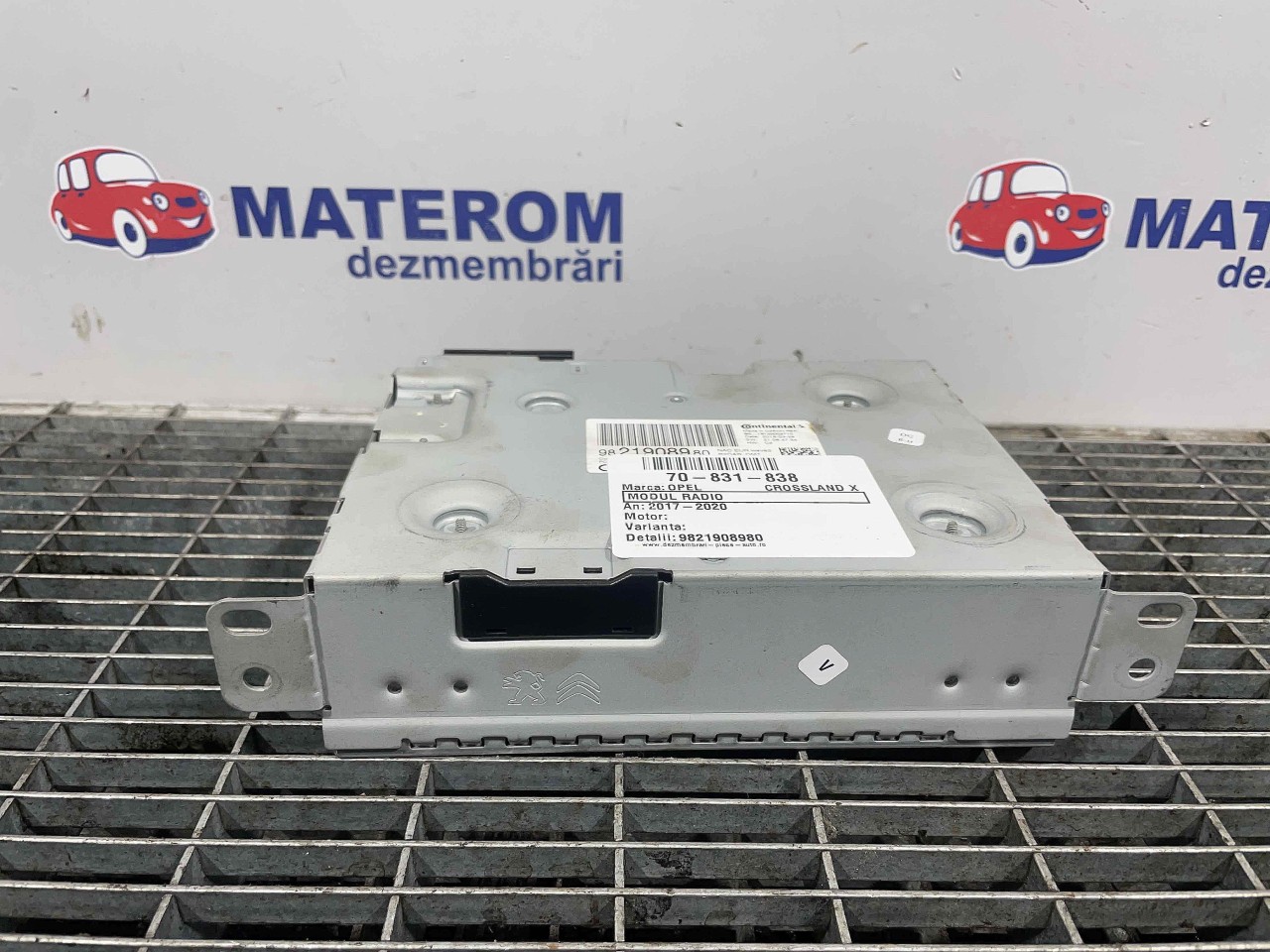 RADIO CD OPEL CROSSLAND X - - (2017 2020)