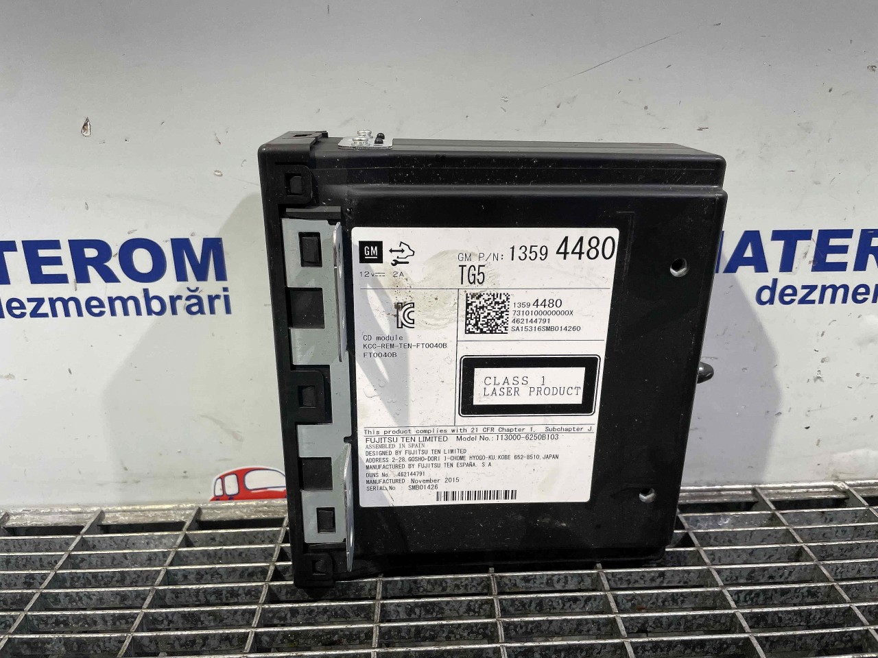 RADIO CD OPEL INSIGNIA B16DTH - (2013 2017)
