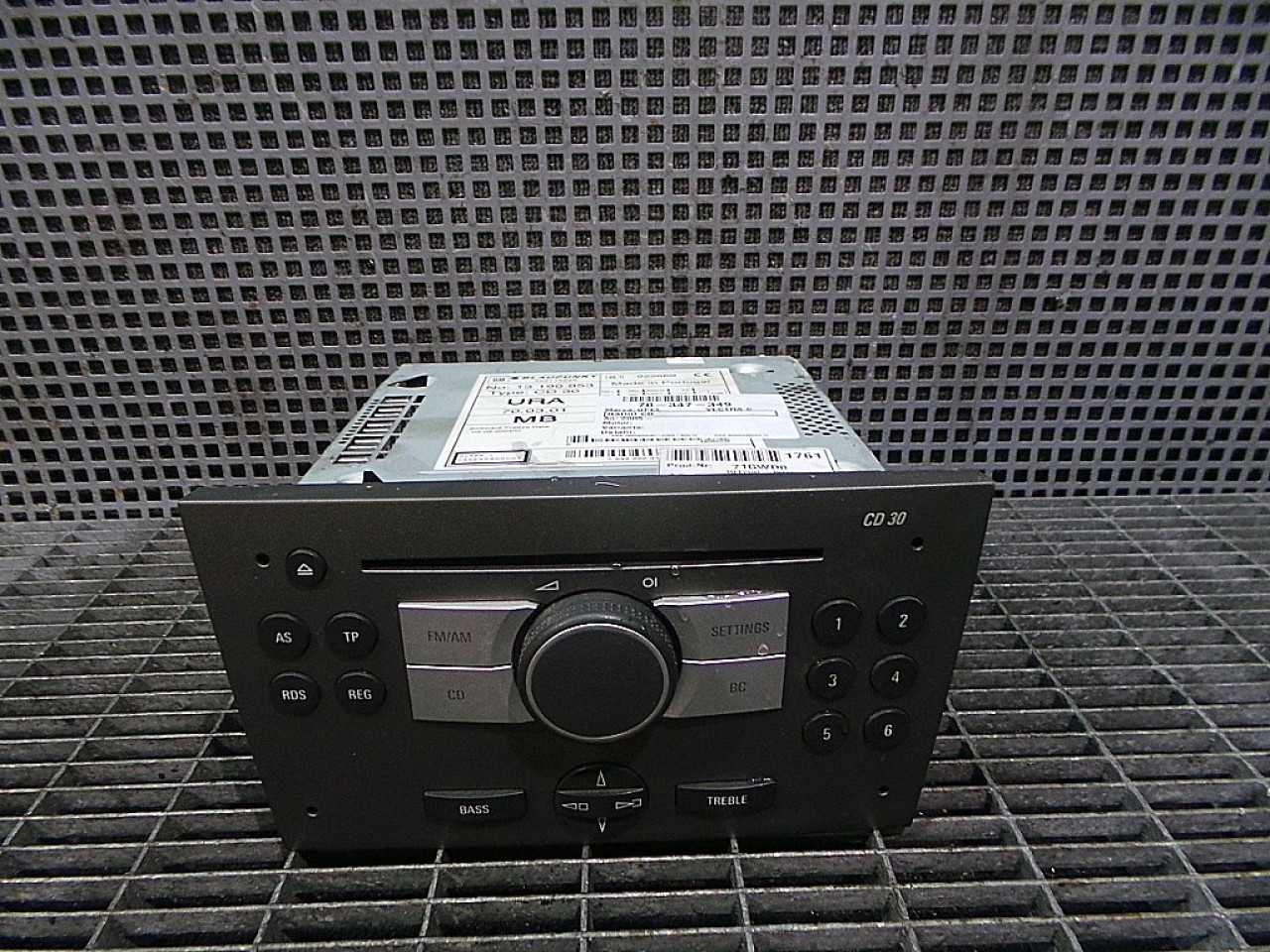 RADIO CD OPEL VECTRA C VECTRA C - - (2005 2008)