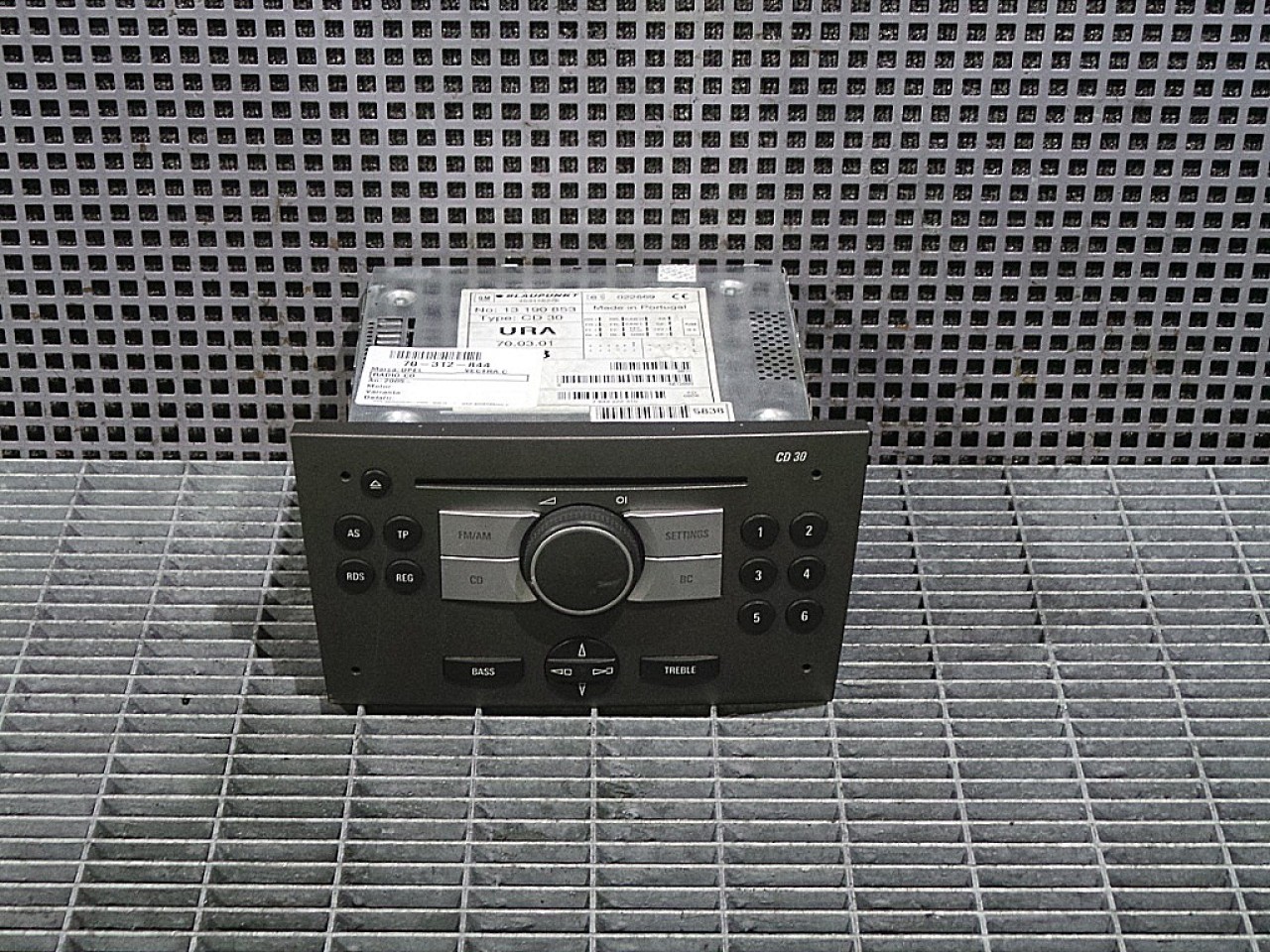 RADIO CD OPEL VECTRA C VECTRA C - - (2005 2008)