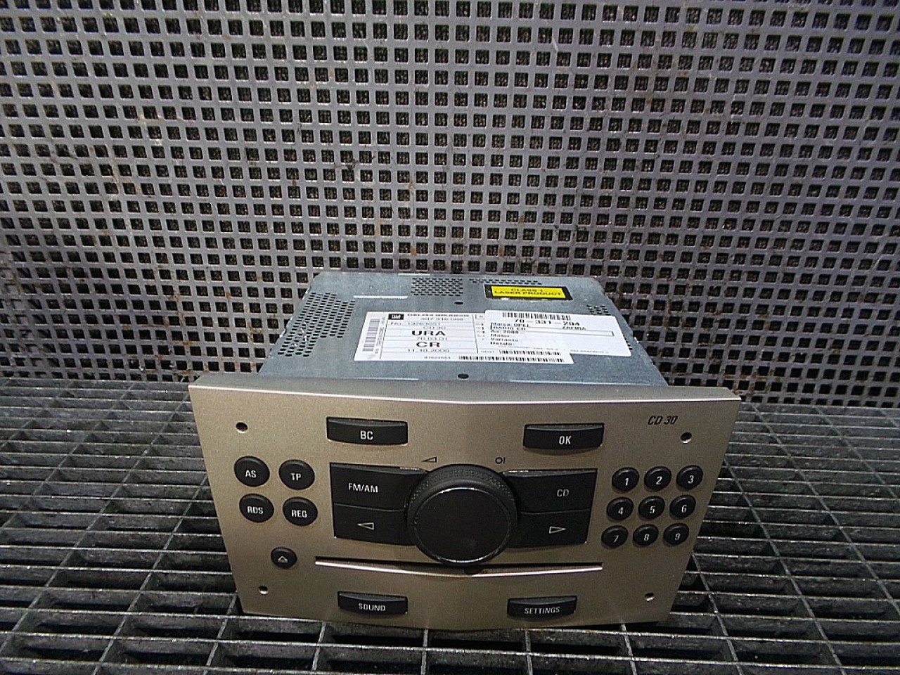 RADIO CD OPEL ZAFIRA B ZAFIRA B - - (2005 2011)